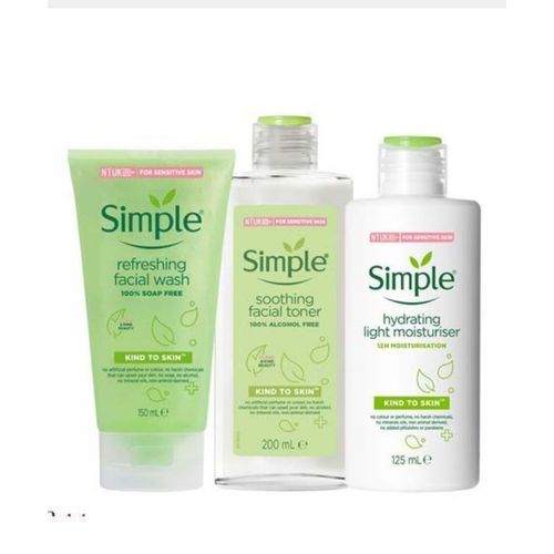 product_image_name-Simple-Hydrating Light Moisturizer, Refreshing Facial Wash And Soothing Facial Toner-1