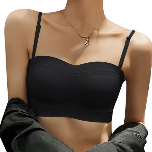 Wholesale seamless strapless vest bra For Supportive Underwear