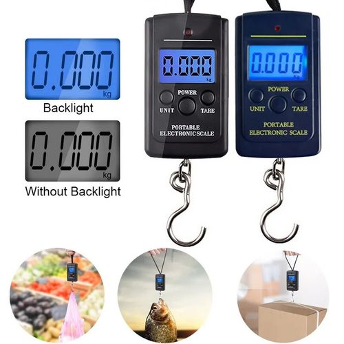 Generic 40kg X 10g Mini Digital Scale For Fishing Luggage