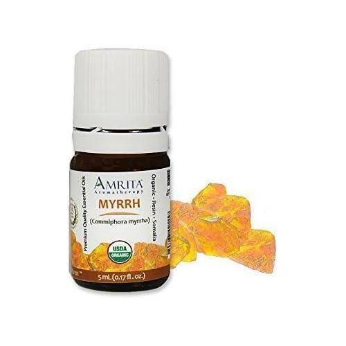 product_image_name-Amrita-Aromatherapy Organic Myrrh Essential Oil, 100% Pure Undiluted Commiphora myrrha, Therapeutic Grade, 5ML-2