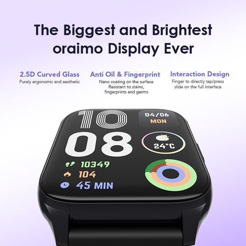 product_image_name-Oraimo-Watch 4 Plus BT Call Quick Reply Health Monitor Smart Watch-4