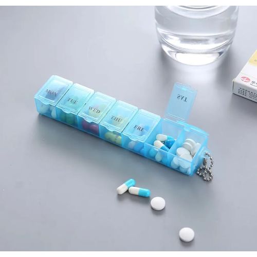 Generic 7days Pill Medicine Drug Storage Organizer Container,case