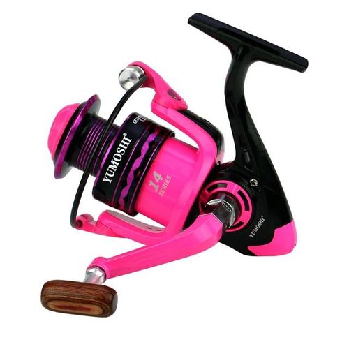 Generic Bakawa New Fishing Reel Pink 2000-7000 Series Spinning Reel High  Speed 5.2:1 Carp Fishing Accessories Saltwater Freshwater Tools