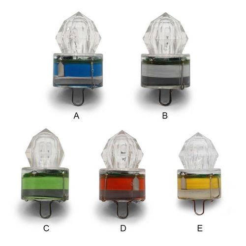 Led Diamond Fishing Flashing Light Deep Drop Underwater Acrylic