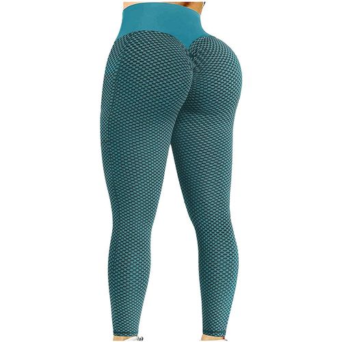 Generic JENNIE TIK TOK BOOTY LIFT LEGGINGS( GREEN)