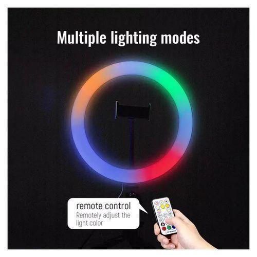Generic Camera Filter 10'' Inch Rgb Ringlight - Ring Light With Tripod Stand - image 5