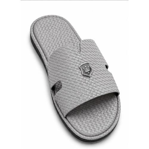 Fashion Mens Genuine Leather Pam Slippers