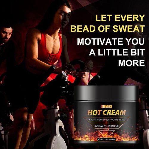 product_image_name-Generic-Fat Burning Cream for Belly, Hot Sweat Cream Natural Burning Cellulite Cream Enhance Sweating for Thighs Legs Abdomen Arms and Buttocks Workout Enhancer for Women and Men-4