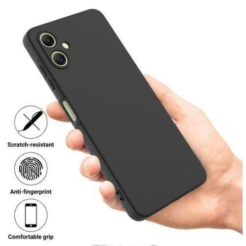 product_image_name-Generic-Galaxy A07 Samsung Original Quality Silicone Back Case (Black)-1