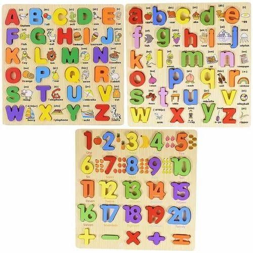 product_image_name-Generic-Alphabets, Numbers, Colours & Shapes Jigsaw Puzzles - Set of 4.-2
