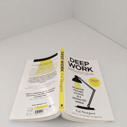 Generic Deep Work by Cal Newport – Rules for Focused Success in a Distracted World, Productivity & Self-Development Book - image 2