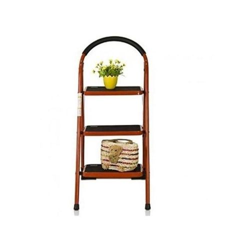 Generic 3 Steps Multipurpose Ladder For Home, Office, Store-Red - image 2
