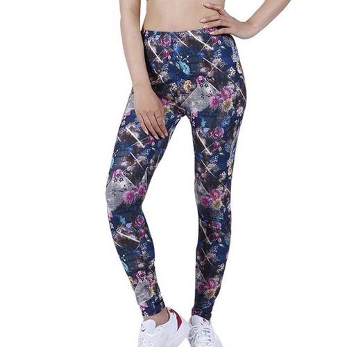 Girl's High Waist Elastic Gym Pants