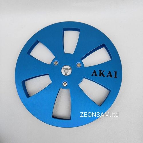 Generic AKAI 1/4 7 Inch Empty Tape Reel Nab Hub Reel-To-Reel s Accessory  Empty Aluminum Disc Opening Machine Parts