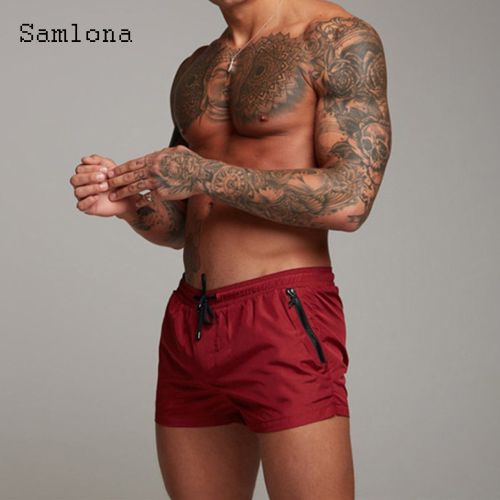 Red Trendy Short Pant For Men