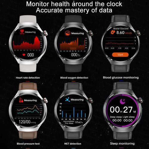 product_image_name-Generic-GT4 PRO Smartwatch AMOLED HD Screen GPS NFC Heart Rate Blood Sugar Smart Watch-6