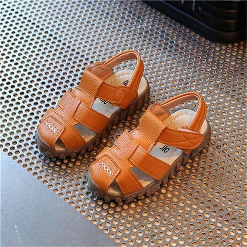 Boys leather sandals store