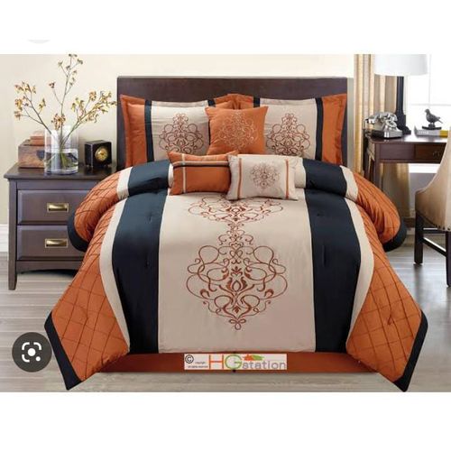 product_image_name-Generic-Colourful And Smooth Bedspread And Pillowcases-1