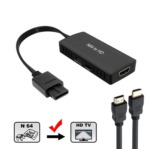 Hdmi Adapter Converter Cable Compatible With Nintendo 64 /gamecube