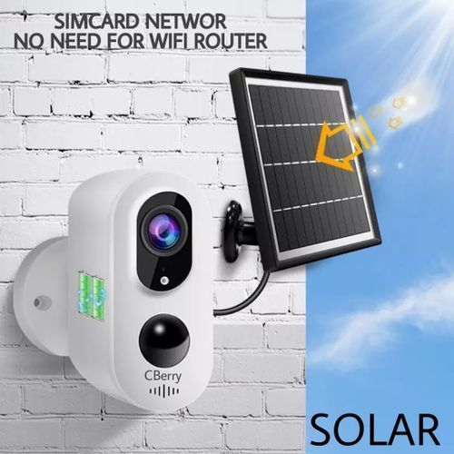 Generic Solar Powered 4G Simcard Indoor Camera 1080p