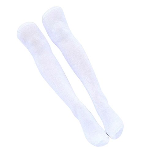 Generic Women Hot Solid Thigh High Socks Over Knee Stocking School