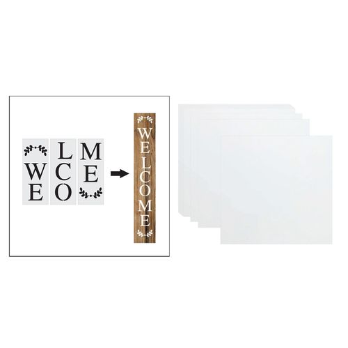 Blank Stencil Sheets 10 mil Mylar 12 x 12 / 12