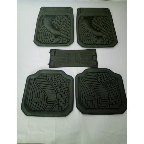 Generic Car Foot Mat/Carpet For All Cars/SUVs (No 1) - Black