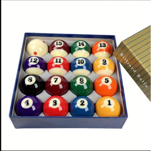 Generic One Set of Snooker Ball ( 16pcs ) - Billiard Pool Balls Set,16 Pool Table Balls. ( Medium Size ) - image 3