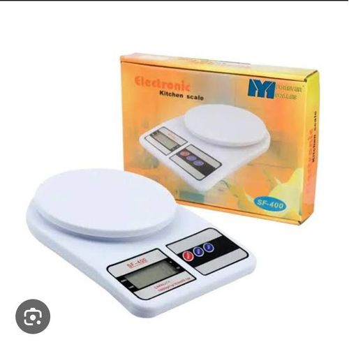 product_image_name-Generic-Digital Kitchen Weighing Scale For Food Measuring Scale With Free Battery-White-8
