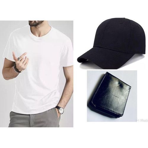 Fashion Quality wallet,Cap and polo