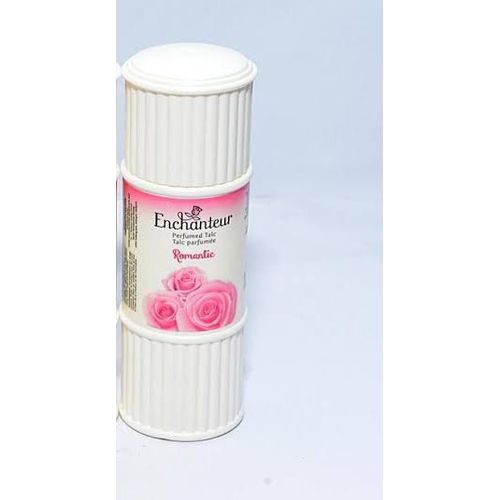 Enchanteur Romantic Perfumed Talc for Women 250g with Roses