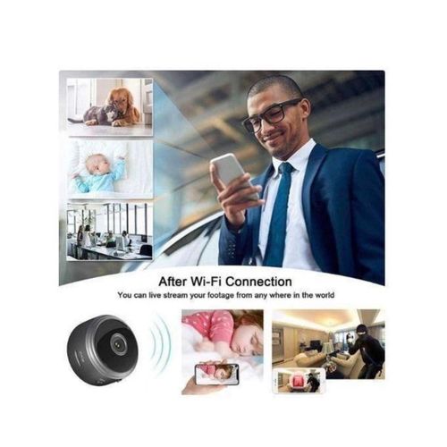 Generic Mini security camera WiFi with inbuilt Night version - image 2
