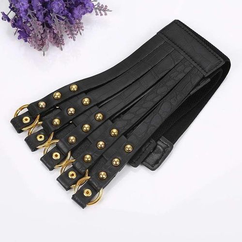 Fashion Luxury Multi-Strap Statement Waist Belt - image 4
