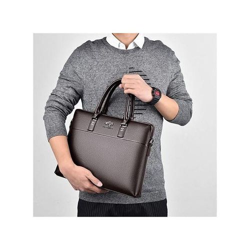 product_image_name-Fashion-Men's Briefcases Office Leather Handbag Messenger Laptop Shoulder Side Crossbody Bag-3
