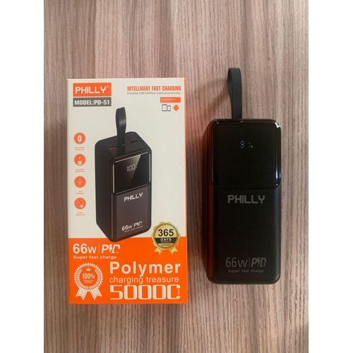 Philly PD-51 50,000mAh 66W Super Fast Charging PowerBank - image 2