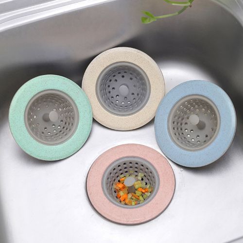 Kitchen Sink Strainer Silicone Sieve Bathroom Shower Drain Sink