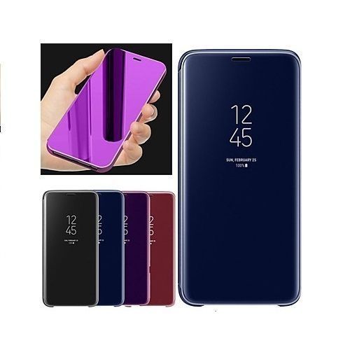 product_image_name-Generic-Samsung Galaxy S8 Clear View/Mirror Protective Flip Case (Pouch)-4