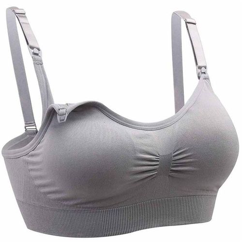 Female underwear Front buckle large size without steel ring