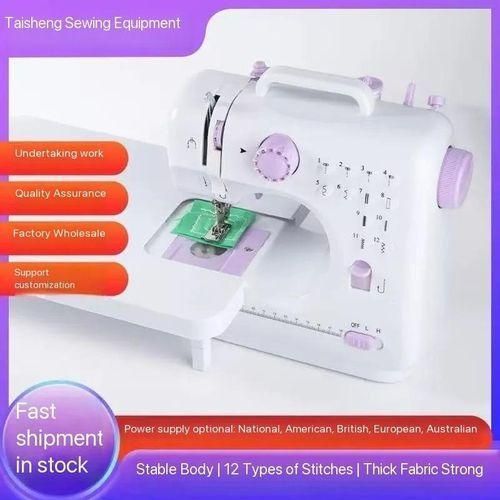 Machine STANDARD MULTIFUNCTIONAL BATTERY & ELECTRIC OPERATED HOUSEHOLD TABLETOP SEWING + DETACHABLE TABLE - image 3