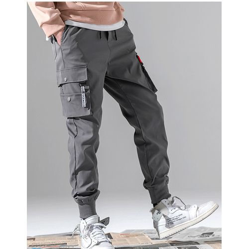 Fashion Straight Pencil Pants Men's Cotton Pants Trousers 100% High ...