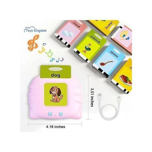 product_image_name-Generic-Rechargeable Audio Puzzle Card Learning Machine Kit (contains 112 Cards / 224-word contents)-2