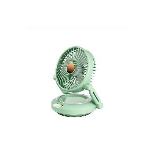 product_image_name-Generic-WALL / DESKTOP ROTATING 3 SPEED RECHARGEABLE FAN with LED lighting-3