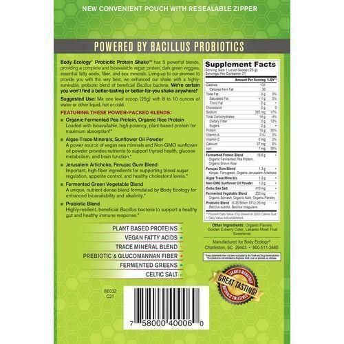 product_image_name-Body Ecology-Probiotic Protein Shake 525 Grams Fermented Protein + Powerful Probiotics-5