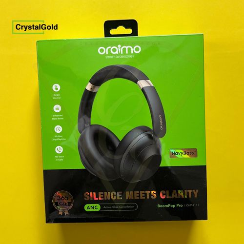Oraimo Boompop Pro Active Noise Cancellation Over-Ear Headphones - image 2