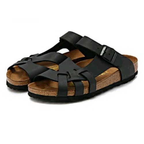Fashion Black Leather Slippers Jumia Nigeria