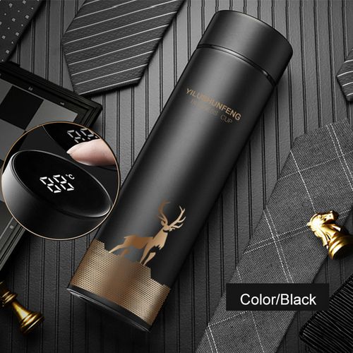 1pc Stainless Steel Intelligent Temperature Control Large Capacity 500ml  Flask, Coffee Mug