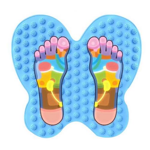 product_image_name-Generic-Washable Foot Pain Relief Massage Reflexology Mat - Blue-2
