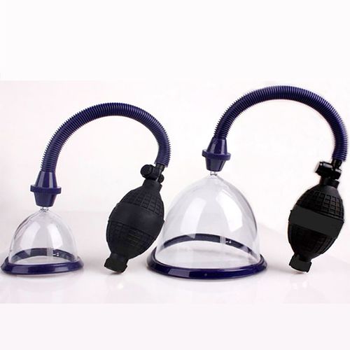 123Mm big vacuum cupping for women manual breast enlargement massage jar  nipple sucker chest cupping pump suction cups