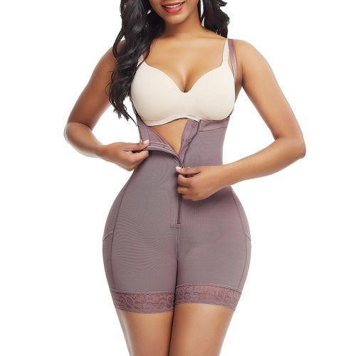 Colombian Girdle for Women Open Crotch Firm Tummy Control Body