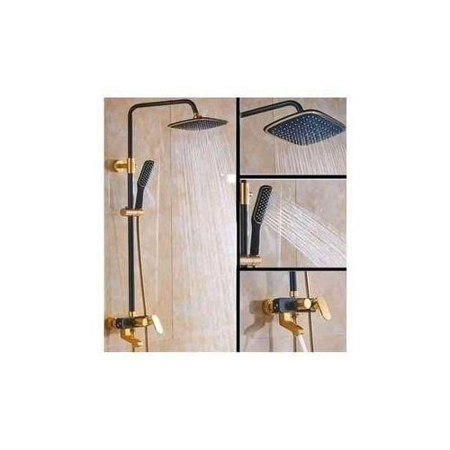 Generic Quality black and gold Standing Bathroom Shower